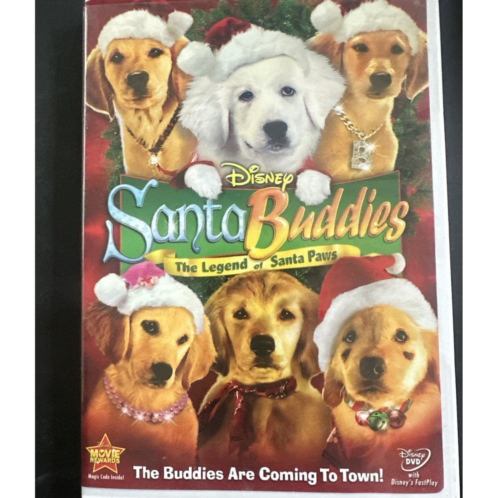 Disney Santa Buddies The Legend of Santa Paws DVD Kids Christmas Widescreen Mov